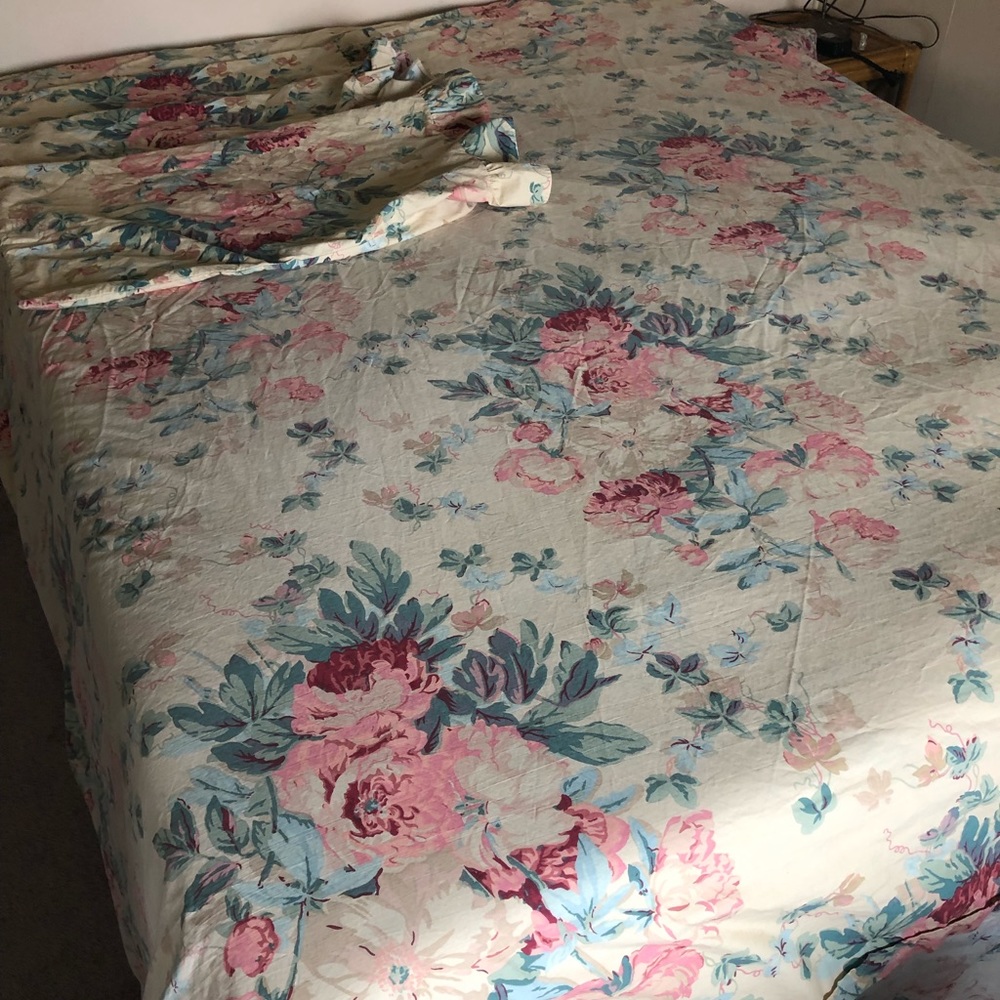 Vintage Ralph Lauren Queen Duvet Cover and pillowcases
